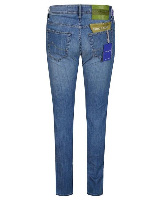 Jacob Cohen Blue Slim Fit Jeans for men