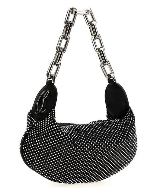 ショルダーバッグ・ポシェット CHRISTIAN LOUBOUTIN 'Le 54' shoulder bag Black CHRISTIAN LOUBOUTIN Le 54 studded leather shoulder bag | NET