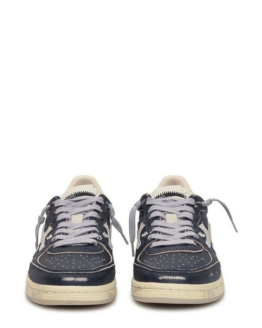 Premiata Blue Bskclay Shoe