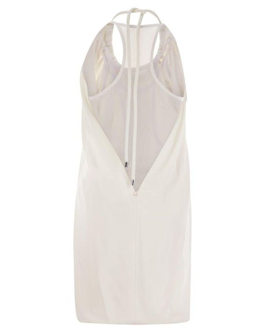 【★日本未入荷★】SPORTMAX☆ ショートドレス ARIZONA1234 Sportmax Arizona1234 Short Viscose Dress in White | Lyst Canada