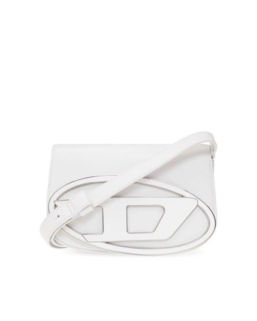 DIESEL Shoulder Bag in White | Lyst
