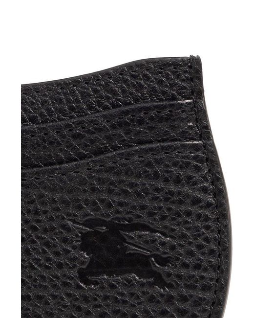 Burberry Black Leather Card Holder,