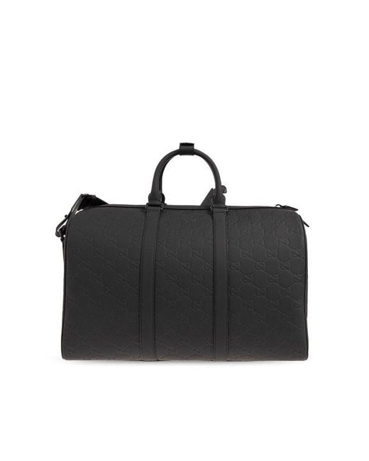 Gucci Black 'duffle Medium' Handbag, for men