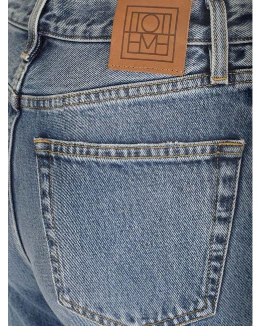 Totême  Blue Classic Design Jeans