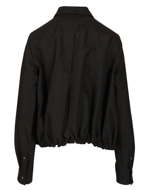 Loewe Black Viscose Shirt Shirts