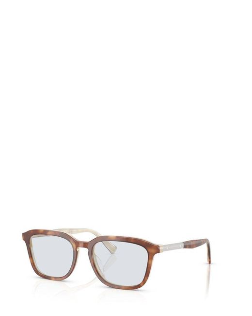 Brunello Cucinelli White Pillow Frame Sunglasses