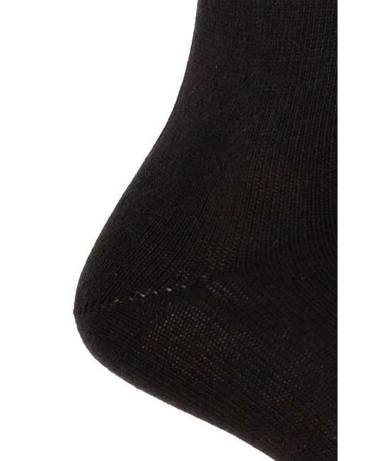 Paul Smith Black Socks In Organic Cotton, for men