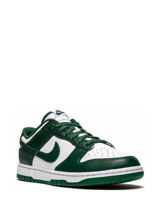 Nike Green Dunk Low-Top Sneakers