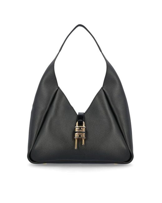 Givenchy Black G-hobo Medium Shoulder Bag