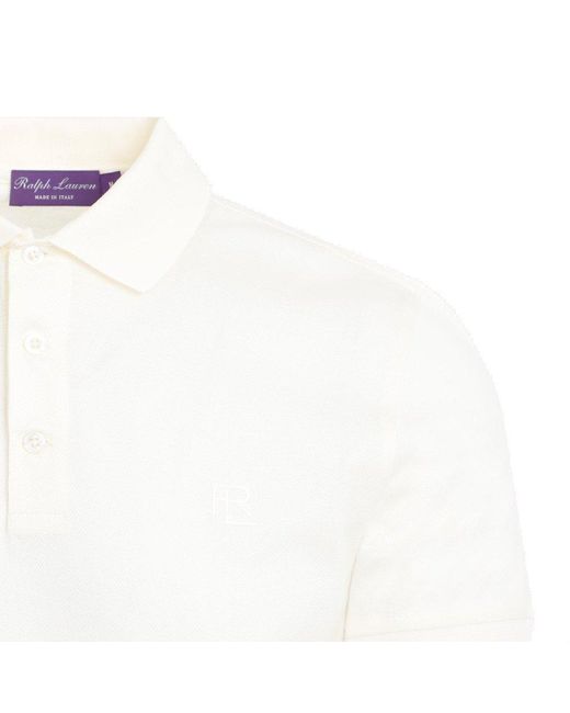 Ralph Lauren White Ralph Lauren Label Polo for men