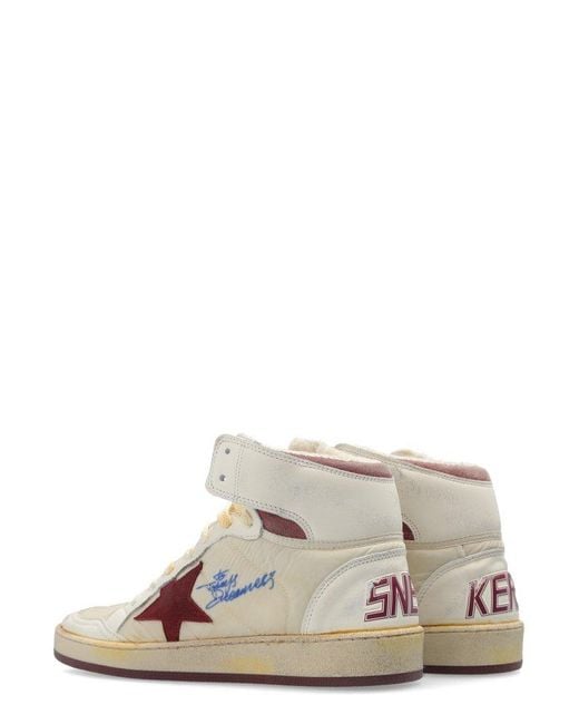 Golden Goose Deluxe Brand Natural Sky Star High-top Sneakers