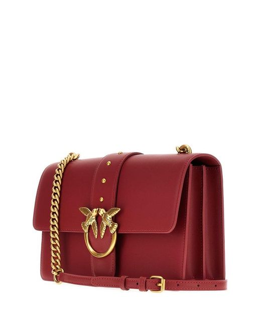 Pinko Red Love One Classic Bag