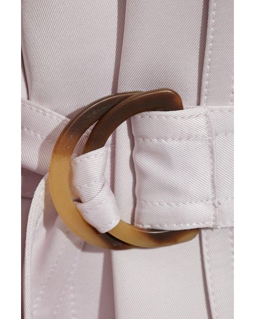 Zimmermann White Dawning Cargo Double Breasted Jacket