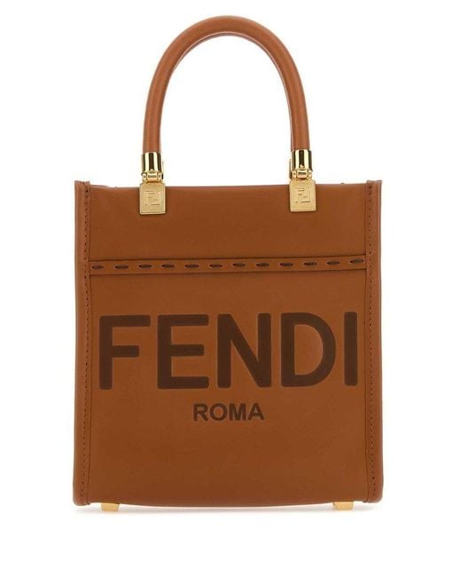 Fendi Orange Handbags