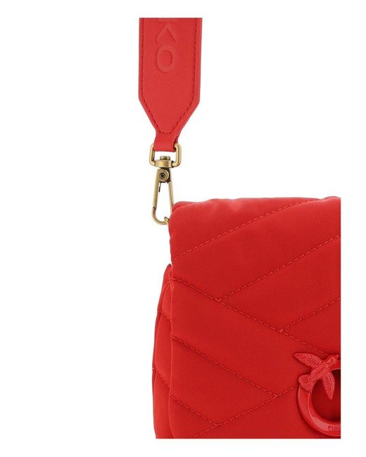 Pinko Red Handbags
