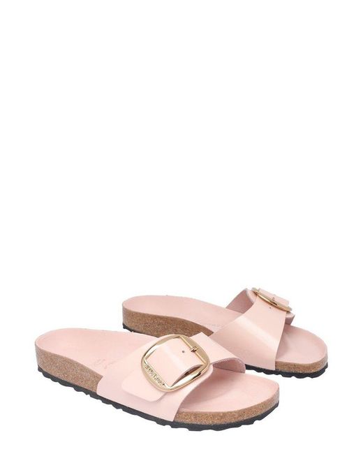 Birkenstock Pink Madrid Big Buckle Sandals