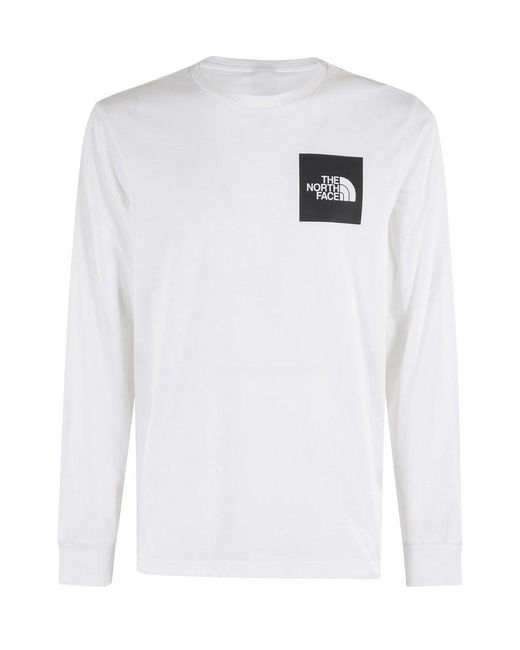 The North Face White Logo Patch Sweatshirt for men