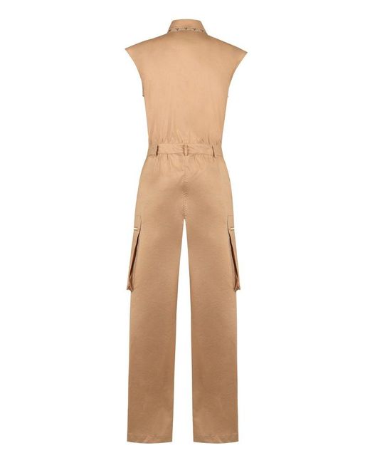 Herno Natural Cotton Jumpsuit