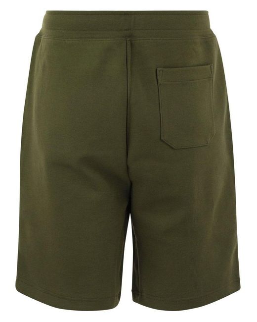 Polo Ralph Lauren Green Double-Knit Shorts for men