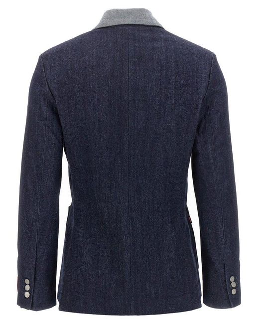 KENZO Blue X Levi Strauss & Co. Blazer Jackets