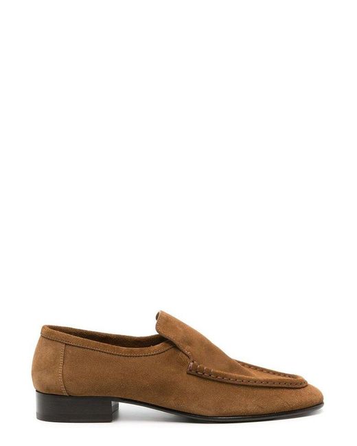 The Row Brown New Soft Loafer