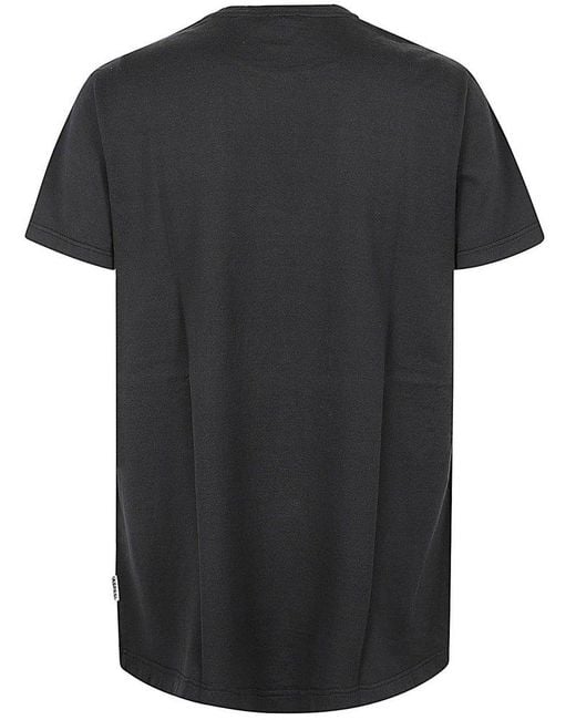 Aspesi Black Crewneck Short-sleeved T-shirt