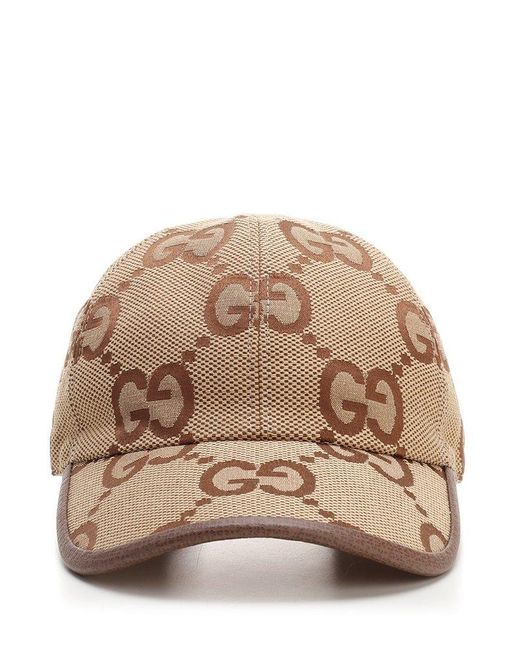 jumbo gg canvas baseball hat