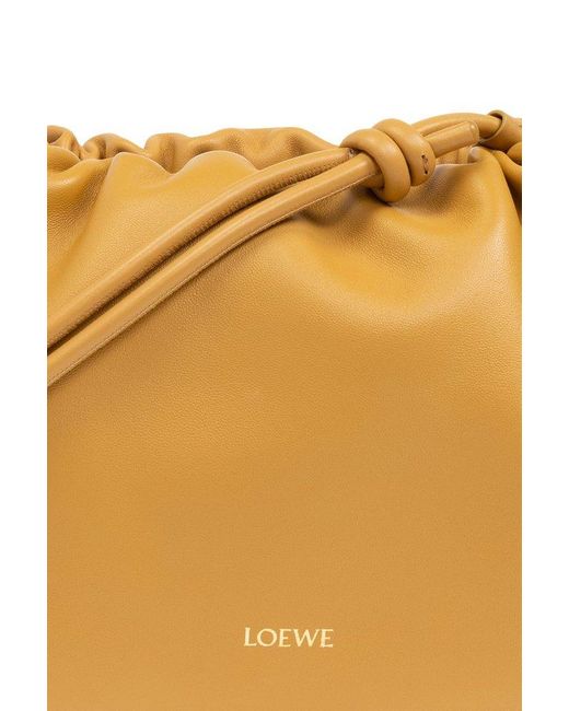 Loewe Orange 'flamenco' Shoulder Bag,