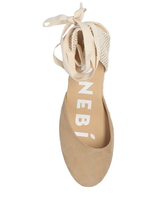 Manebí White Hamptons Low Wedge Espadrilles