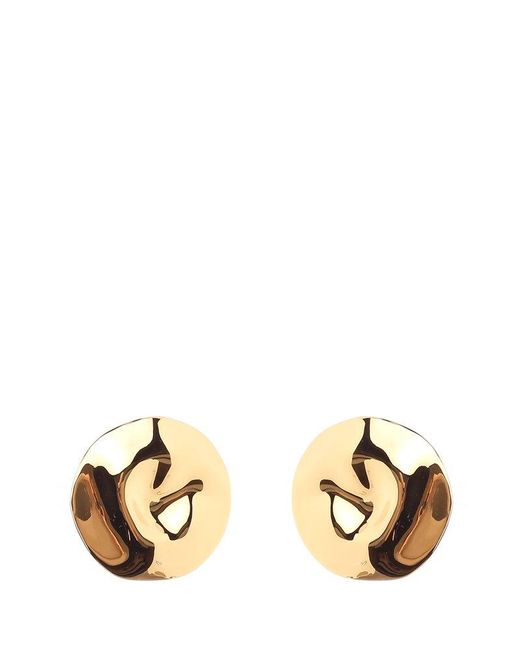 Alexander McQueen Metallic Earrings