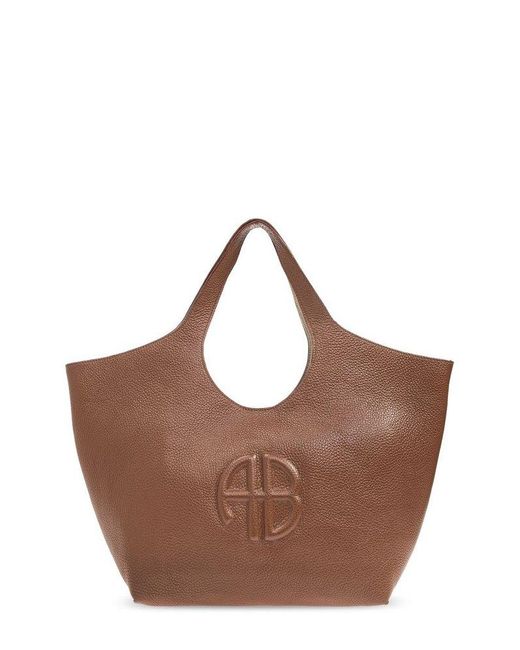 Anine Bing Brown Shopper Type Bag