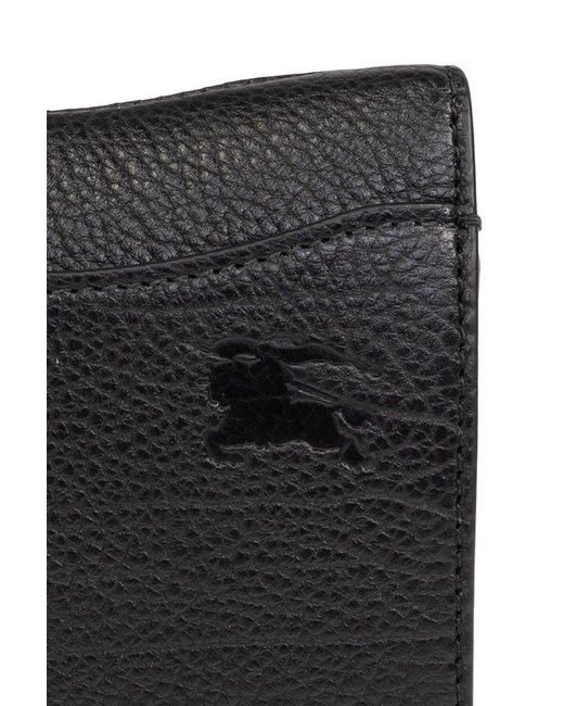 Burberry Black Leather Wallet,