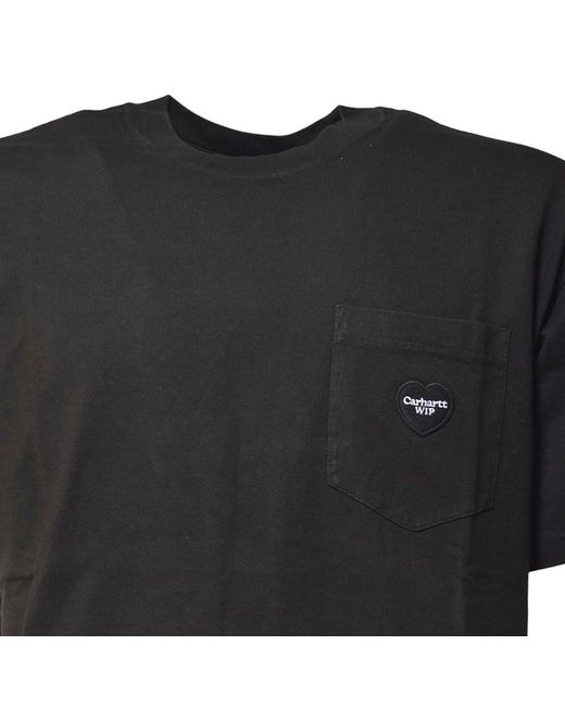 Carhartt Black S/S Ingo Pocket T-Shirt for men