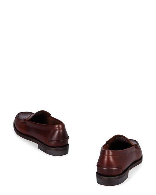 Sebago Brown Schuhe Dan Slip-On Loafers for men