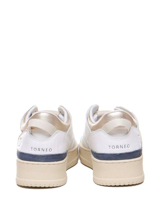 Date White Torneo Lace-up Sneakers
