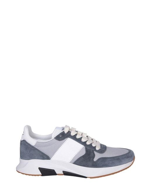 Tom Ford White A Jager Low-top Ssneakers for men