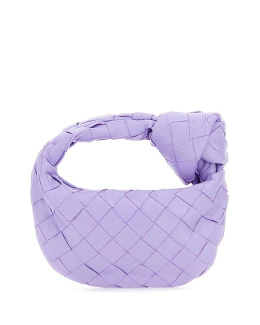 Bottega Veneta Purple Candy Jodie Tote Bag