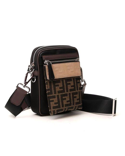 Fendi Ff Messenger Bag for Men Save 41 Lyst
