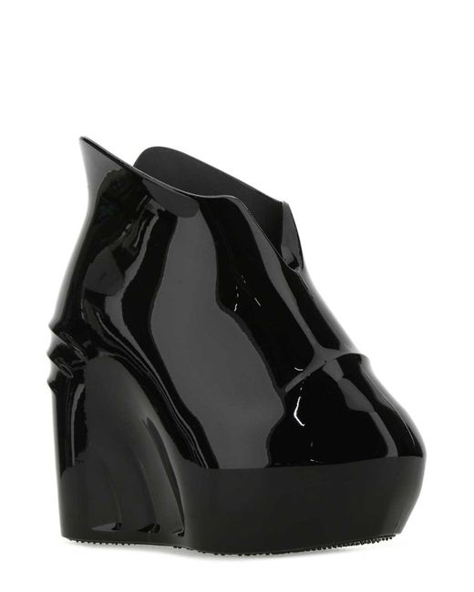 GIVENCHY ◆ MONUMENTAL MALLOW WEDGE SHOES Givenchy Monumental Mallow Wedge Boots in Black | Lyst