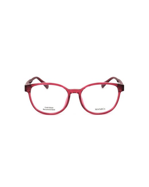 MAX&Co. Black Square Frame Glasses