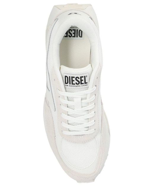 DIESEL White ‘S-Tyche D’ Sneakers