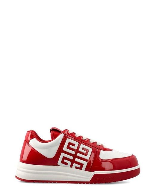 Givenchy Red G4 Low-top Sneakers for men