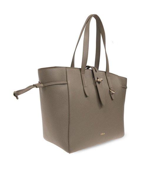 Furla Green 'net Medium' Shopper Bag,