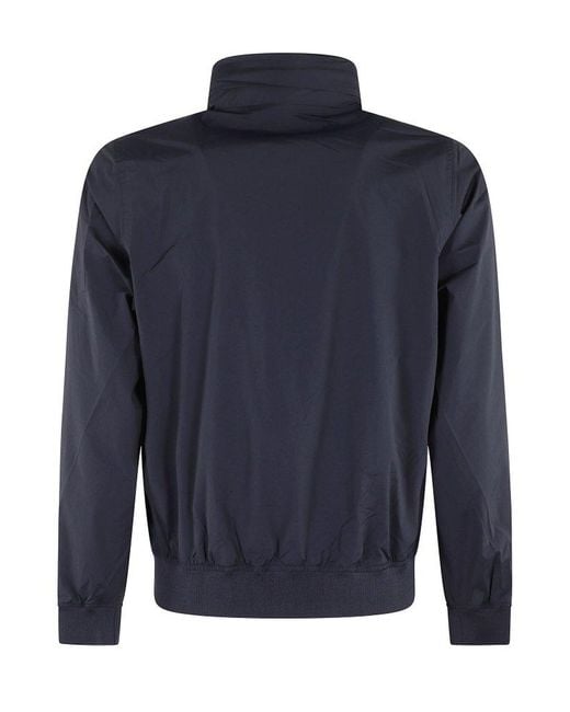K-Way Blue Zip-Up Jacket for men
