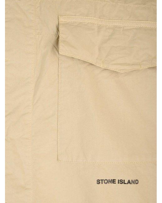 Stone Island Natural Overshirt for men