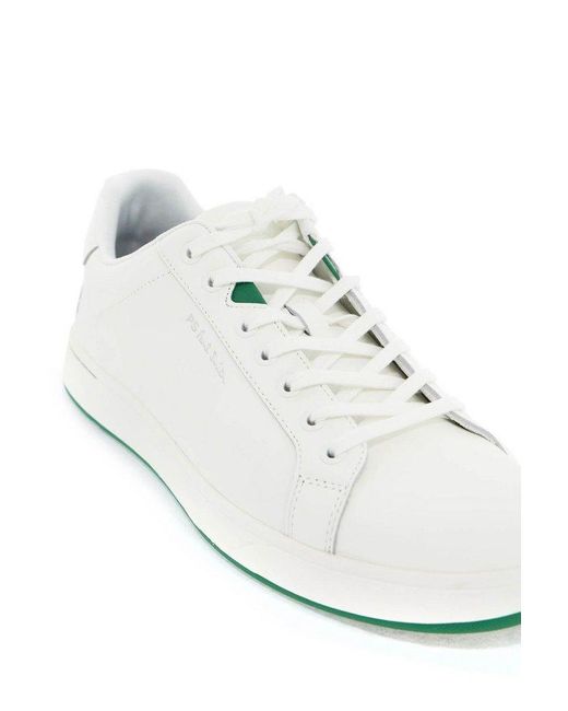 Paul Smith White Albany Zebra Trainers for men