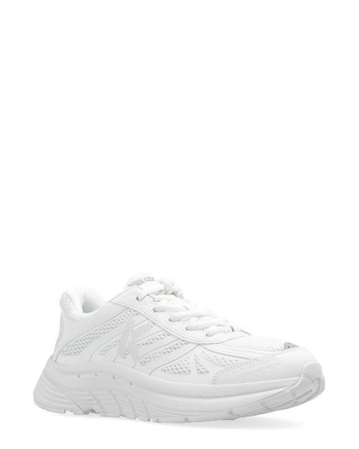 KENZO White Pace Lace-up Trainers