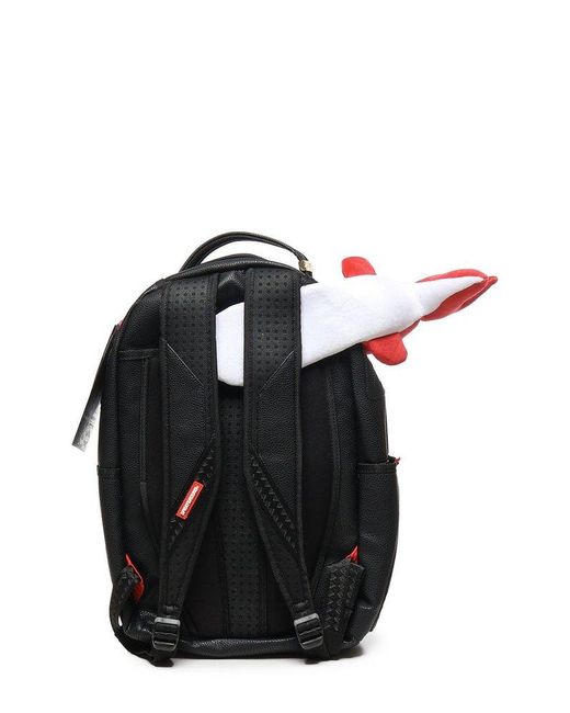 Sprayground Red Bite Zipped Backpack