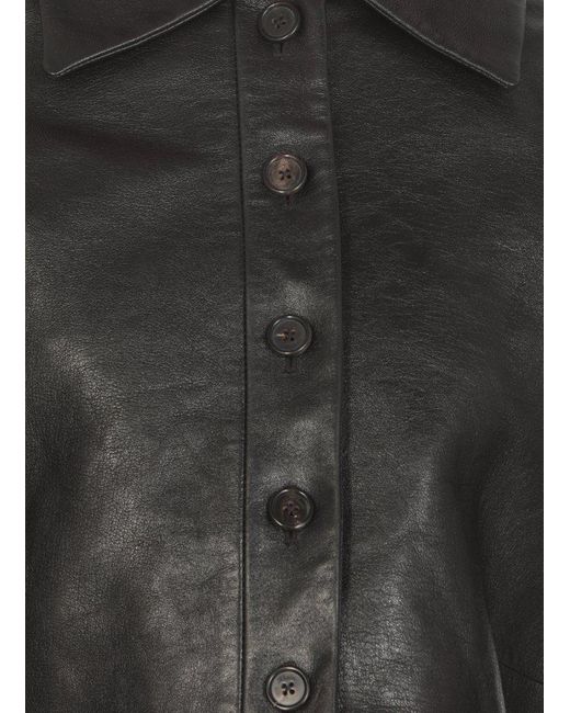 Slkatie Leather Jacket Black