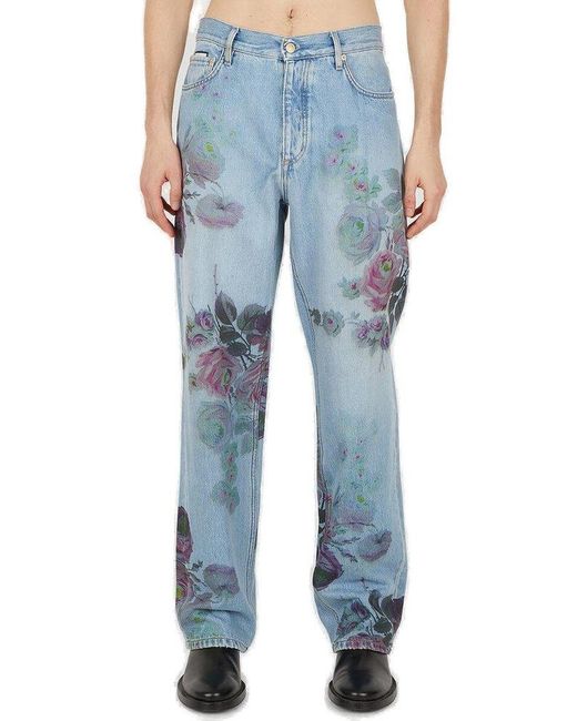 Eytys Blue Benz Bloom Jeans